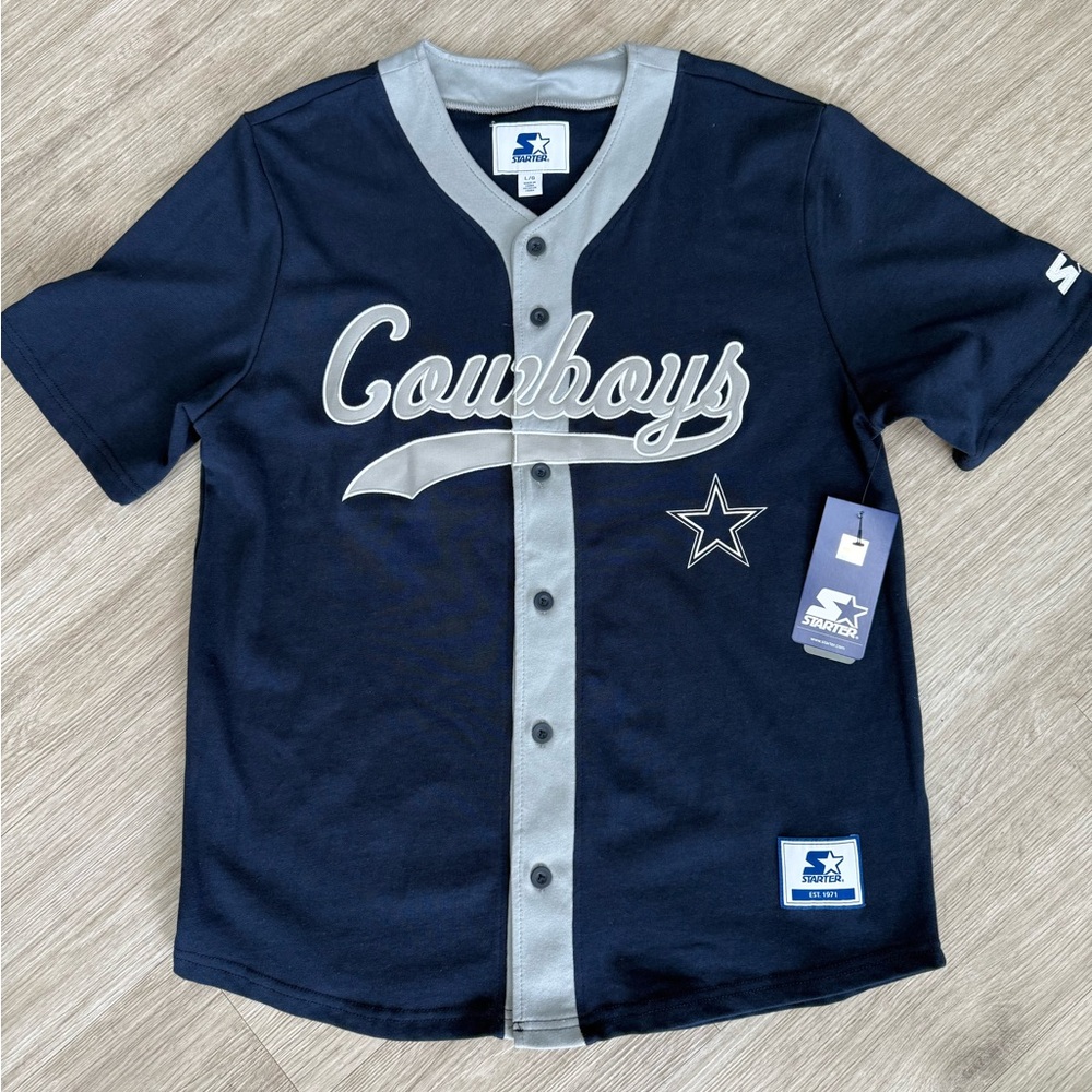 Dallas Cowboys Men’s Starter Jersey Shirt - NWT size L